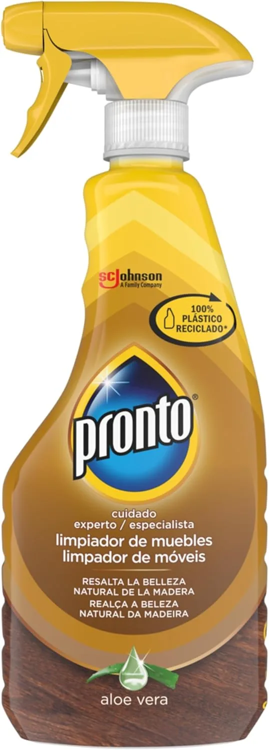 Pronto ▫️ Pistola de pulverização de Aloé Vera, Produto de limpeza multiusos 5 em 1 para móveis e madeira, 500 ml