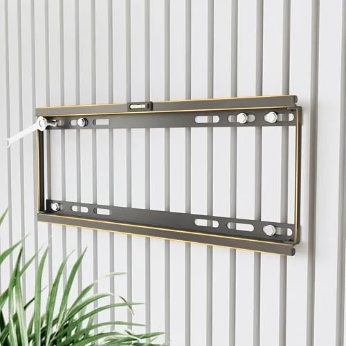 RICOO ▫️ Suporte de parede fixo para televisores planos ultrafinos de 26-55" (66-140 cm) F0144 Universal para televisores LED/LCD/curvos com VESA 200x200-400x400 6