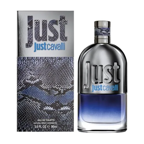 Roberto Cavalli ▫️ JUST CAVALLI, Eau de Toilette para Homem, Fragrância quente e com notas de especiarias 3