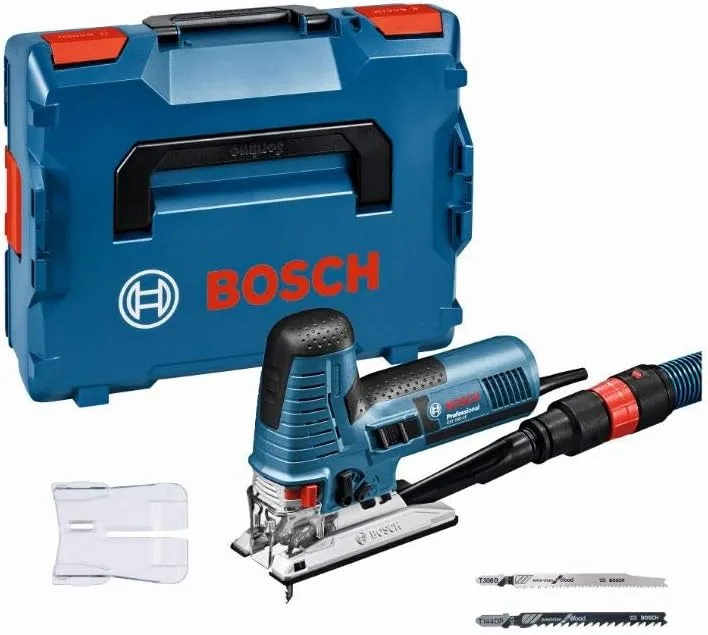Bosch Professional ▫️ GST 160 CE - Serra de recortes (800 W, máx. 3000 cpm, 160 mm de corte, L-BOXX)