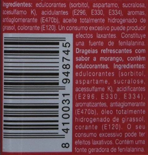 Smint ▫️ Tin Morango, Caramelo Comprimido Sem Açúcar - 12 unidades de 35 g (Total: 420 g) 3