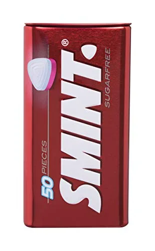Smint ▫️ Tin Morango, Caramelo Comprimido Sem Açúcar - 12 unidades de 35 g (Total: 420 g) 5