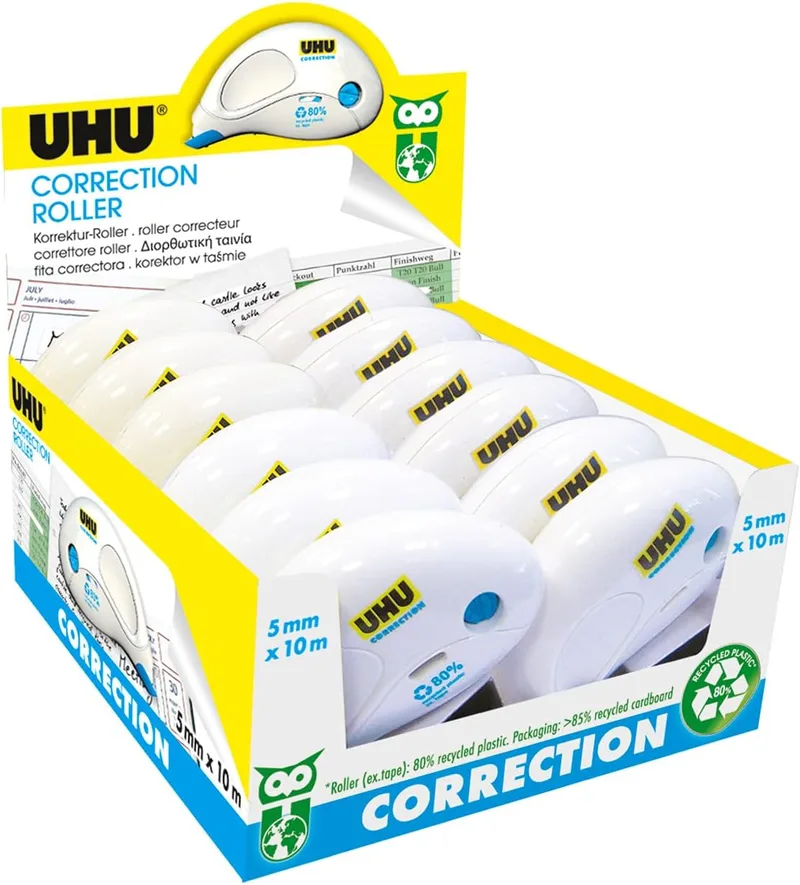 UHU ▫️ 50496 - Corretor, 12 unidades