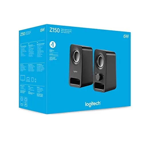 Logitech ▫️ Sistema de altifalantes compacto Z150 6