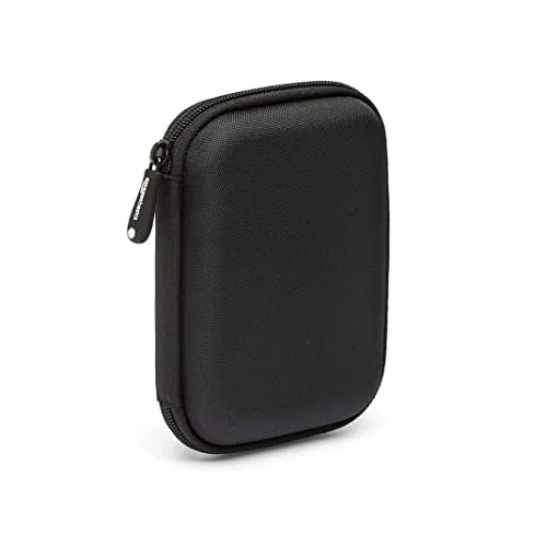 Amazon Basics ▫️ Bolsa para disco rígido, 15,1 x 10,8 x 4,2 cm, cor preta e laranja 5