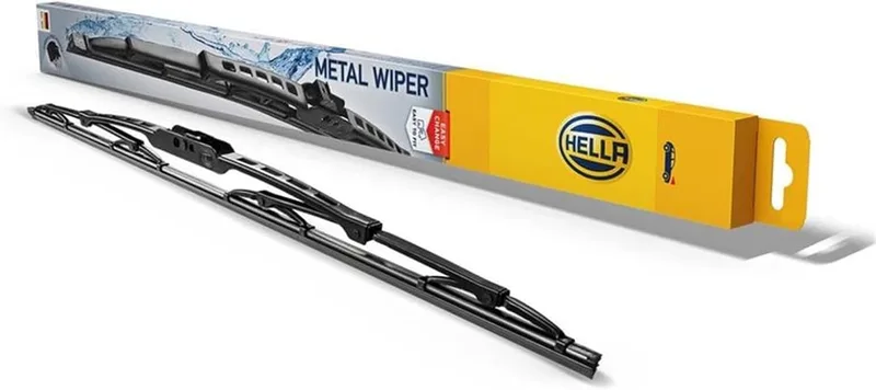 HELLA ▫️ 9XW 178 878-181 Metal Wiper Limpador de pára-brisas - WP45 - Escovas com arco - para veículos com volante à esquerda - 18" - 450 mm - dianteiro -