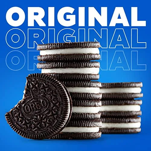 Oreo ▫️ Original com sabor a baunilha, bolachas recheadas, 14 bolachas, 154 g 3