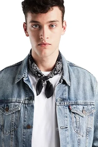 Levi's ▫️ Cachecol Bandana Paisley para Homem 2