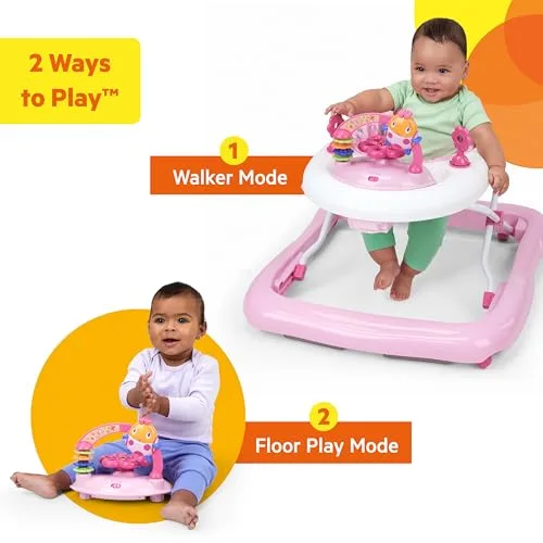 Bright Starts ▫️ 60287 - Andador rosa com brinquedos 2