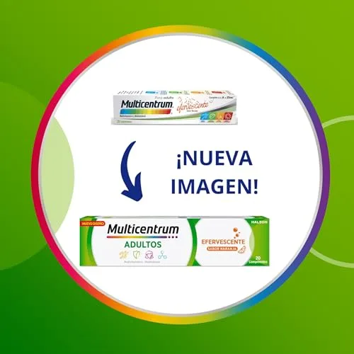 MULTICENTRUM ▫️ Adultos – Suplemento Multivitamínico Efervescente de Laranja 2