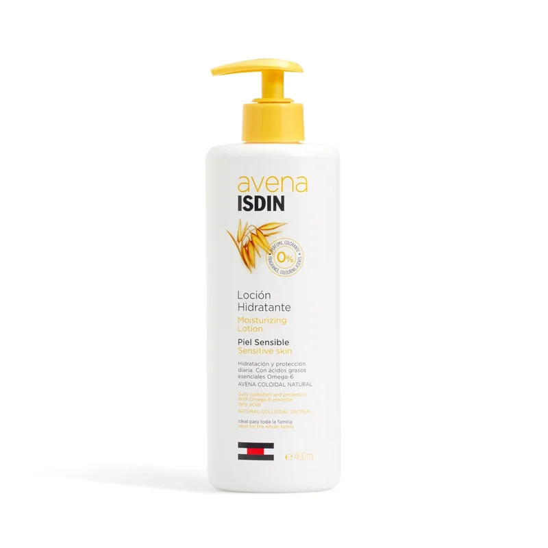 ISDIN ▫️ Avena Loção Hidratante (Pele Sensível) - 400 ml