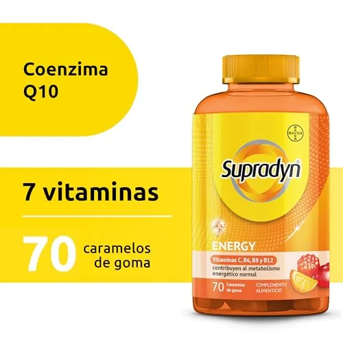Supradyn ▫️ Energy Gummies 70 gomas, para homens e mulheres 3