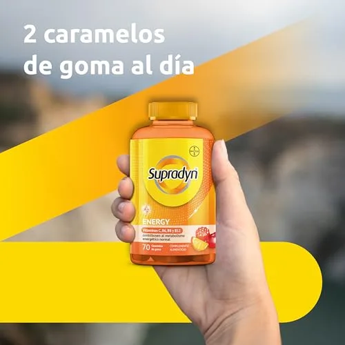 Supradyn ▫️ Energy Gummies 70 gomas, para homens e mulheres 5