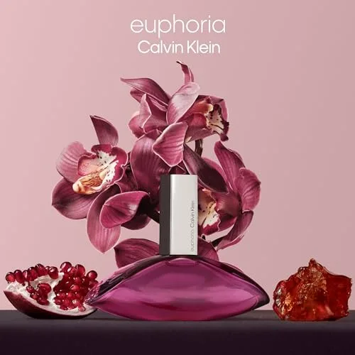Calvin Klein ▫️ Euphoria Eau de Parfum para mulher | Fragrância feminina com notas de romã, orquídea preta e madeira de mogno | 160 ml 4