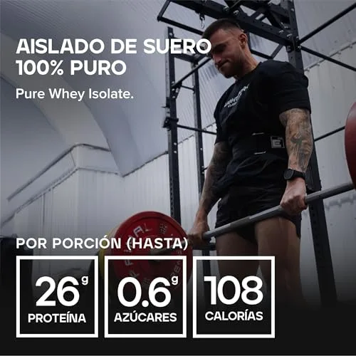 BULK POWDERS ▫️ Proteína de soro de leite isolada a granel, morango, 1 kg 2