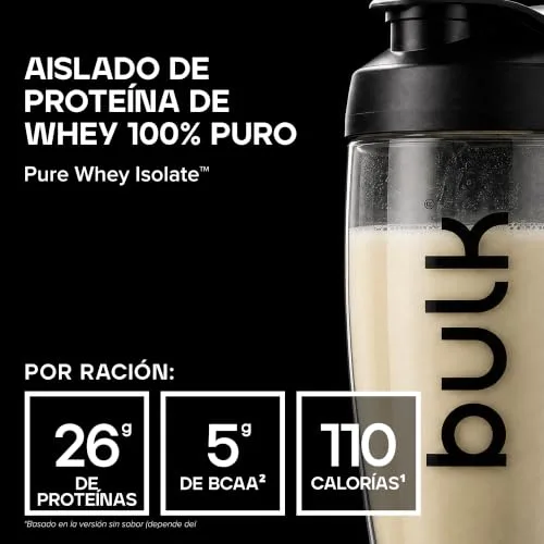 Bulk ▫️ Isolado de proteína de soro de leite a granel, sem sabores adicionados, 1 kg 3