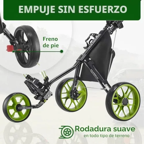 Caddytek ▫️ CaddyLite 11.5 V3 - Carrinho de golfe de 3 rodas, leve e fácil de dobrar 4