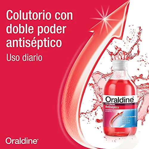 ORALDINE ▫️ Enxaguante Bucal Antisséptico para Uso Diário, 400 ml e 200 ml, 2 unidades 2