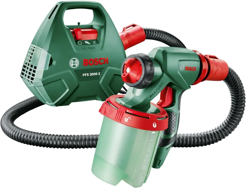 Pistola de pintura eléctrica Bosch PFS 3000-2 (650 W, na caixa)