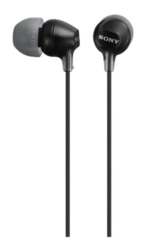 Sony ▫️ MDR-EX15AP - Auscultadores intra-auriculares (com microfone), pretos 5