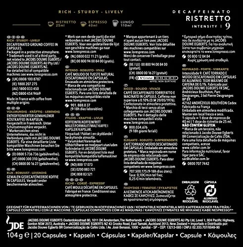 L'OR ▫️ Espresso Café Ristretto Descafeinado | 200 cápsulas | Exclusivo da Amazon 2