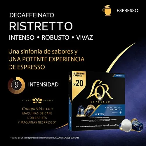 L'OR ▫️ Espresso Café Ristretto Descafeinado | 200 cápsulas | Exclusivo da Amazon 3