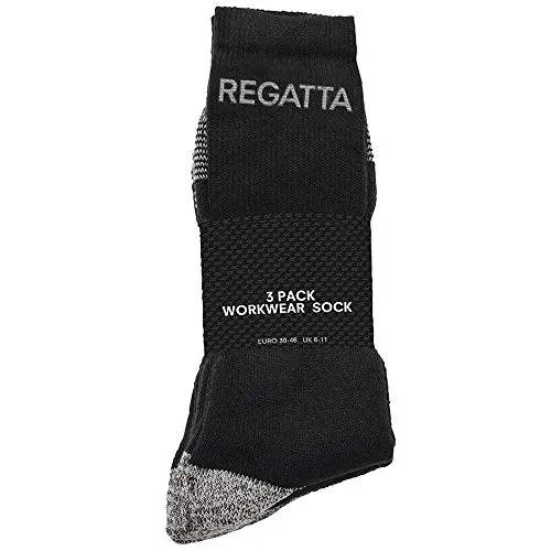 Regatta ▫️ meias de inverno/trabalho resistentes - Conjunto de 3 pares 4