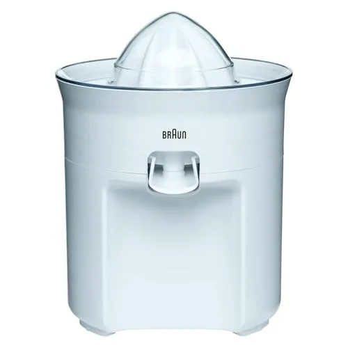 Braun ▫️ TributeCollection CJ3050 - Espremedor elétrico, 60 W, sistema antigotejamento, tampa incluída, lavável na máquina de lavar louça, branco 2