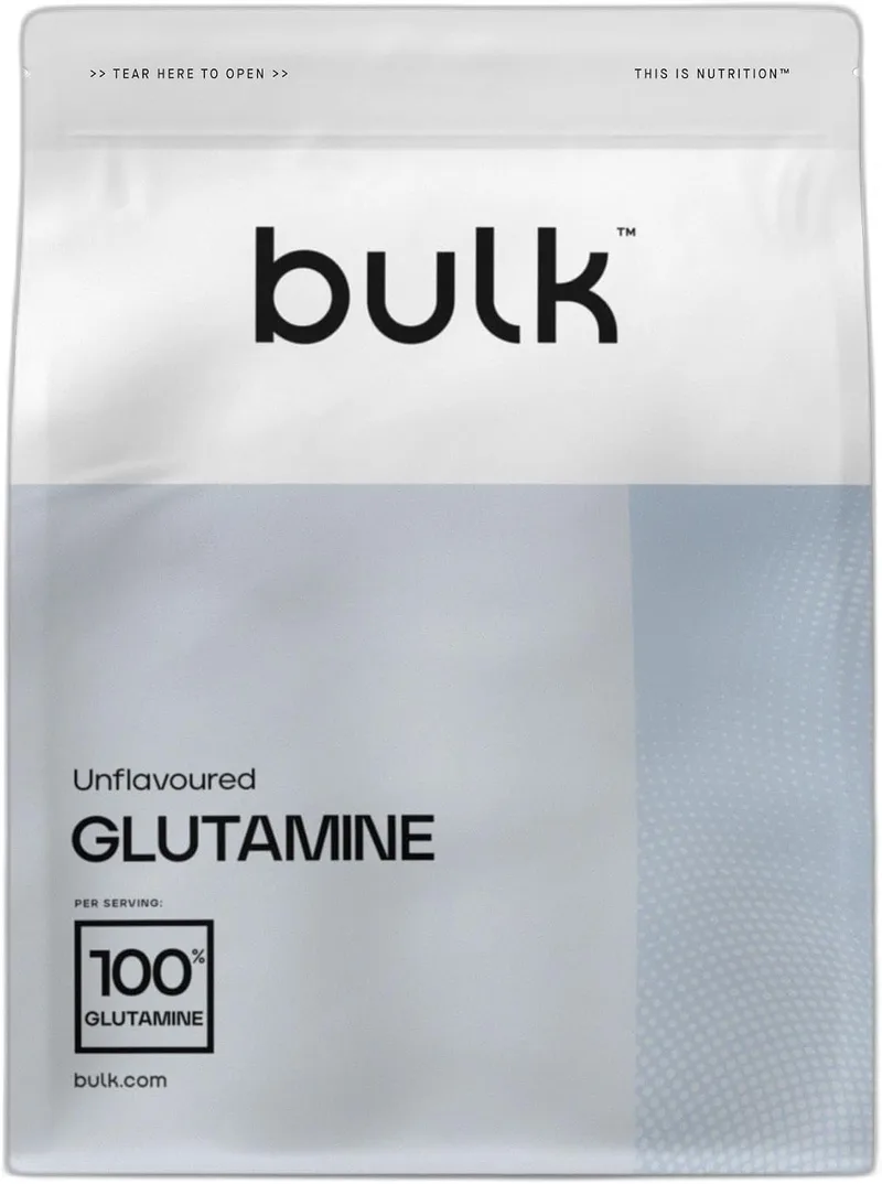 Bulk ▫️ L-Glutamina a granel, sem aromatizantes adicionados, 500 g