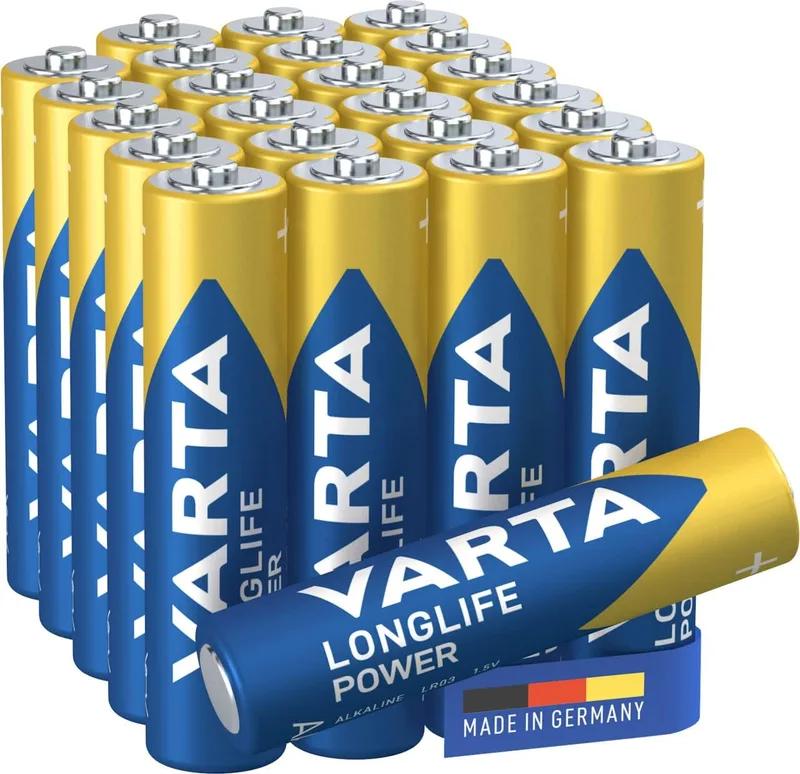 Pilha alcalina Varta, Micro, Aaa, Lr03, 1,5V de alta energia, Caixa pequena (24 unidades)