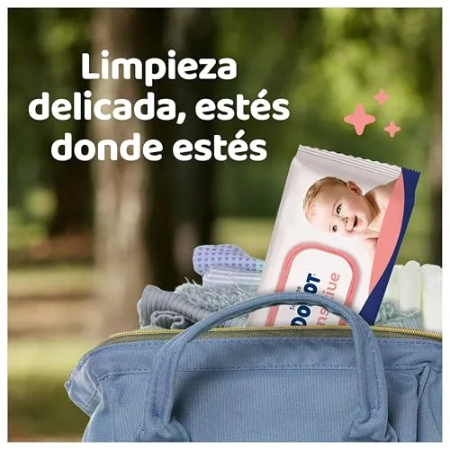 DODOT ▫️ Toalhitas Sensitive para bebés - Embalagem de 4 x 56 toalhitas - Total: 224 toalhitas 7