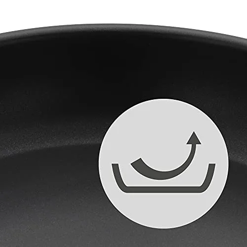 WMF ▫️ Devil - Frigideira antiaderente de 20 cm, frigideira em aço inoxidável com revestimento antiaderente, adequada para todos os tipos de fogões, incluindo os de indução, sem PFOA, cor preta 6