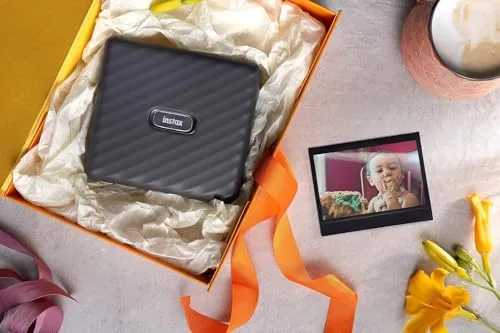 instax ▫️ Impressora Link Wide para telemóveis, cor cinzenta mocha 6