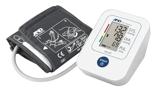 A&D Medical ▫️ Tensiómetro digital de braço, medição precisa da pressão arterial e do pulso, clinicamente validado – UA-611 6