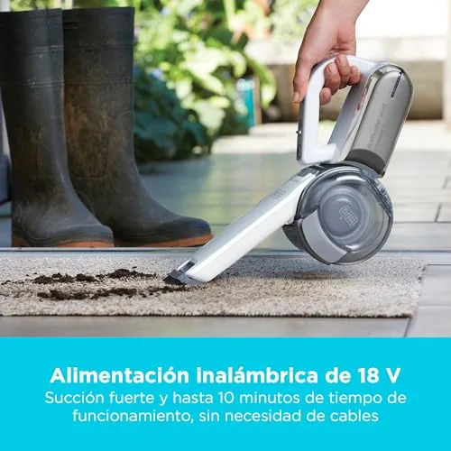 Black+Decker ▫️ Aspirador de mão sem fio Pivot de 18 V, PV1820L-QW 3