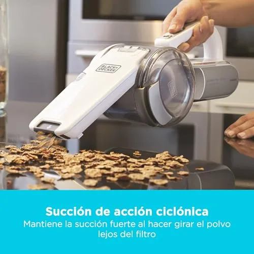 Black+Decker ▫️ Aspirador de mão sem fio Pivot de 18 V, PV1820L-QW 6