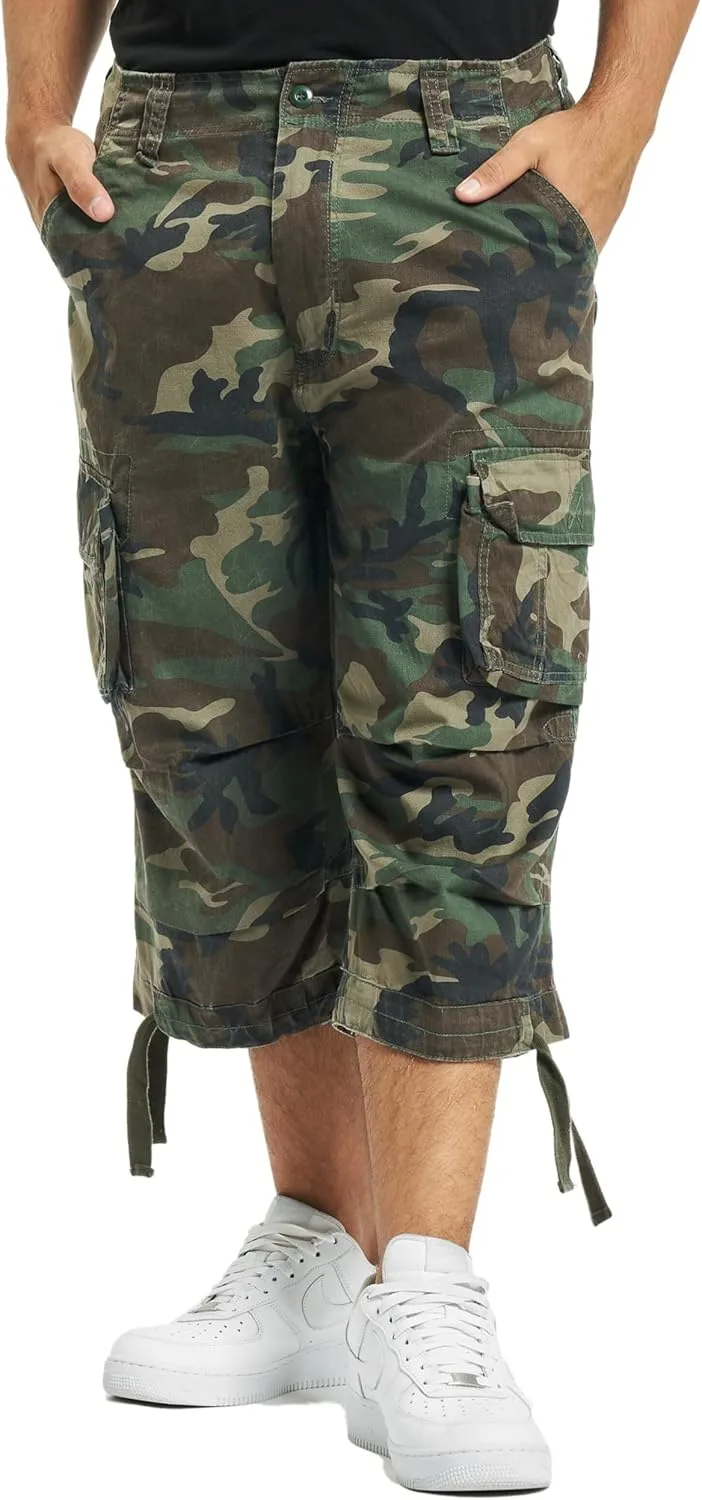 Brandit ▫️ Calções Cargo 3/4 «Urban Leyenda» para homem