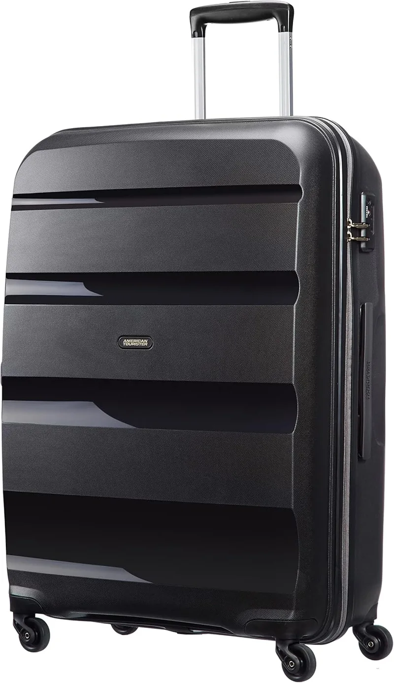 American Tourister ▫️ Bon Air - Spinner L, Mala, 75 cm, 91 L, Preto (Preto)