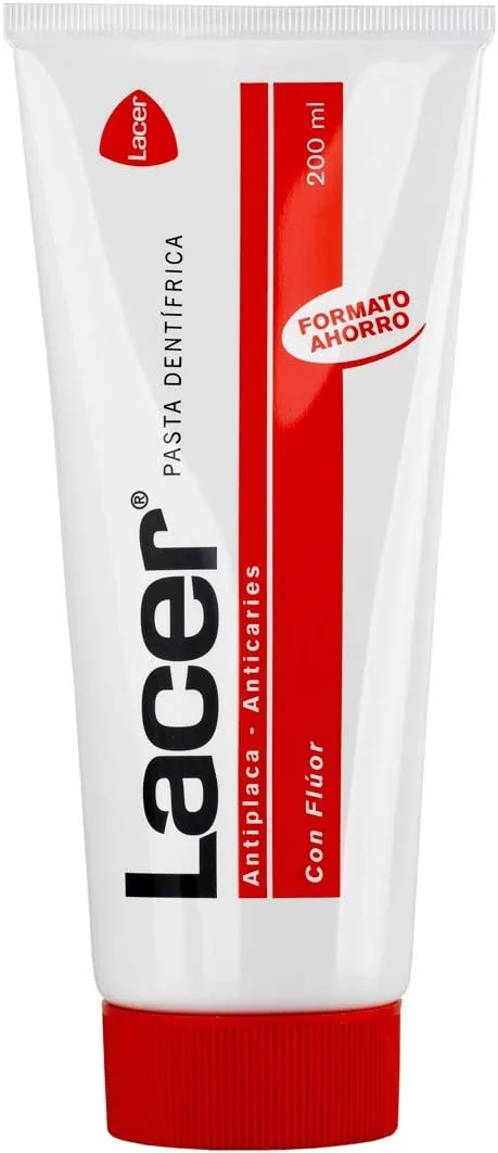LACER ▫️ PDL - Pasta de dentes 200 ml, alto teor de flúor, previne a formação de placa, fortalece o esmalte, ação antimicrobiana ()