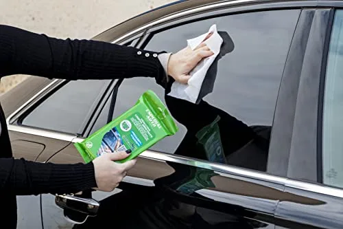 Motorkit ▫️ Toalhetes de tecido biodegradável para vidros de automóvel MTK, 30 unidades. 2