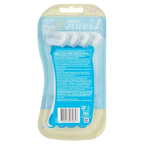 Gillette Venus ▫️ Lâminas de barbear descartáveis Oceana para mulher, embalagem de 4 3