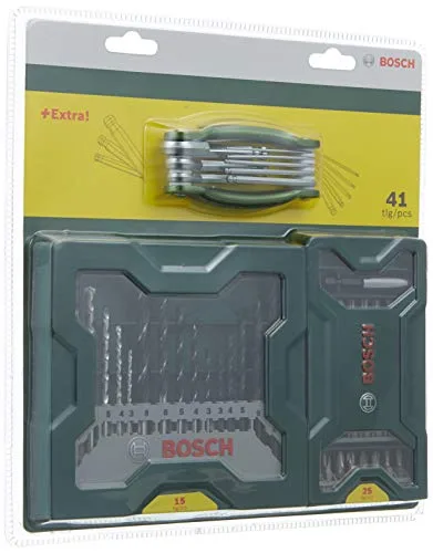 Bosch Accessories ▫️ Bosch - Conjunto X-Line 40 + Ferramenta manual 2607017333 2