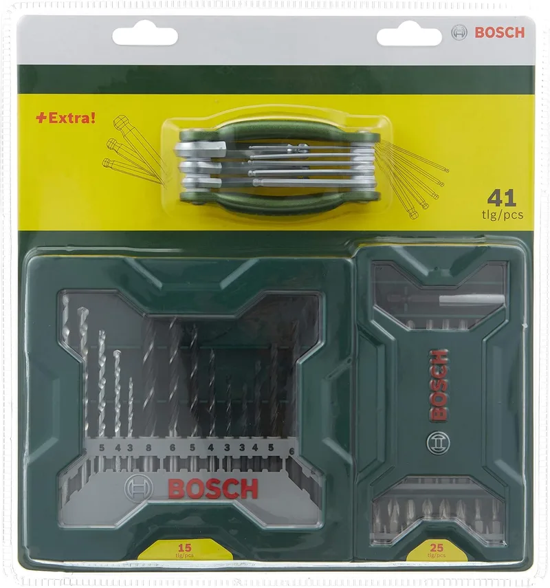 Bosch Accessories ▫️ Bosch - Conjunto X-Line 40 + Ferramenta manual 2607017333