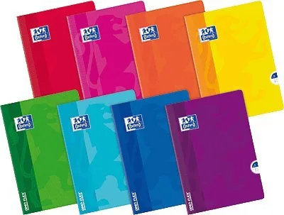 Oxford ▫️ 400026392 Caderno, quadriculado 4 x 4, 48 folhas, A5 3