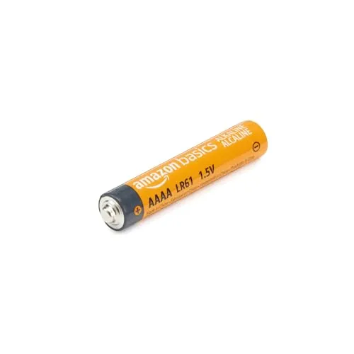 Amazon Basics ▫️ Embalagem de 8 pilhas alcalinas AAAA de alto rendimento, 1,5 volts, com uma vida útil de 3 anos 3