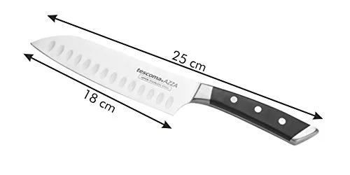 Tescoma ▫️ FACA JAPONESA SANTOKU AZZA DE 18 CM 4