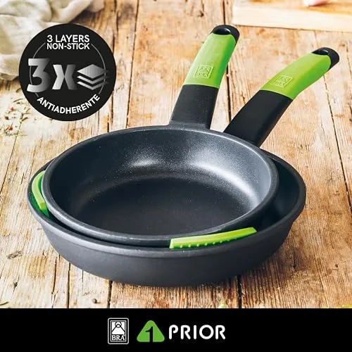 BRA ▫️ Prior | Frigideira de 24 cm, em alumínio fundido com revestimento antiaderente 2