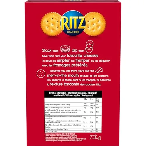 Ritz ▫️ Bolachas Salgadas, 200 g 2