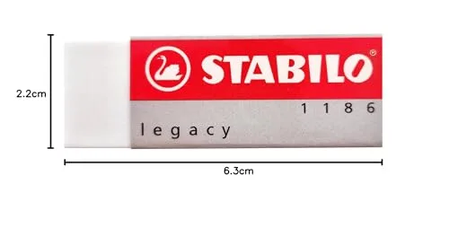STABILO ▫️ borracha - legacy 6