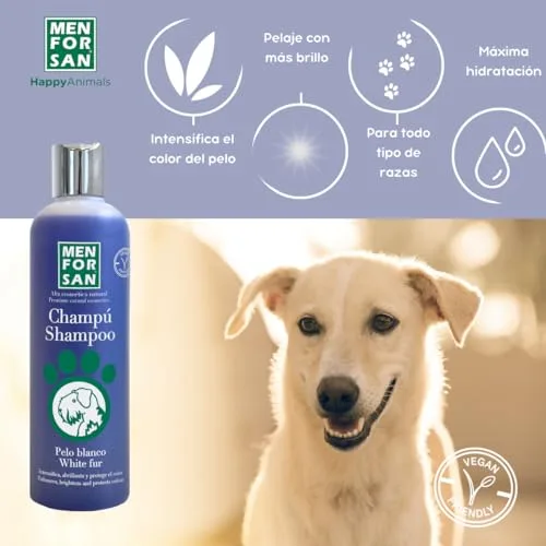 MENFORSAN ▫️ Champô para cabelos brancos, 300 ml | Intensifica a cor natural 3